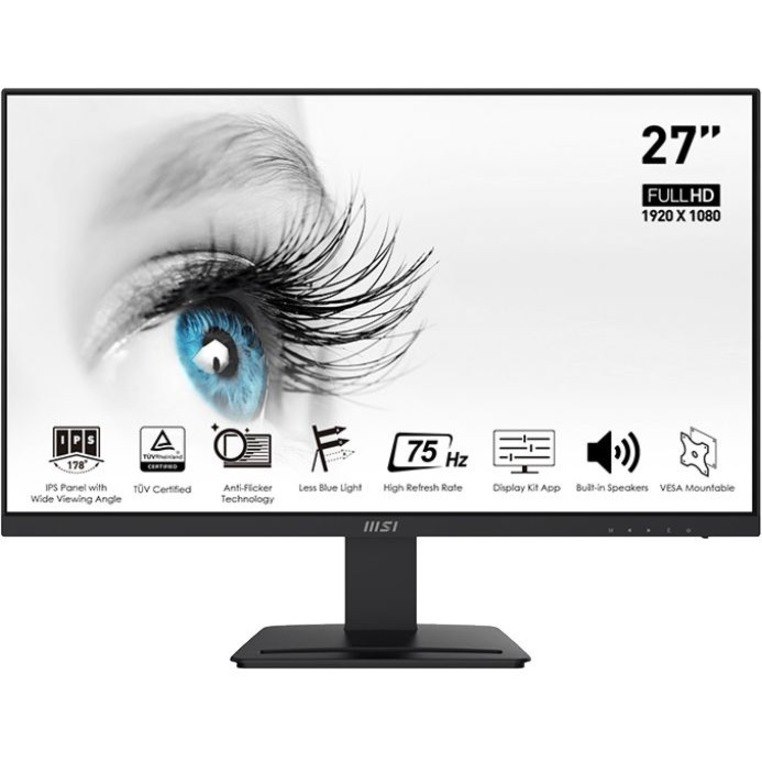MSI Pro MP273 23.8" Full HD LCD Monitor - 16:9 - Black