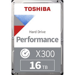 Toshiba X300 HDWR31GUZSVA 16 TB Hard Drive - 3.5" Internal - SATA (SATA/600)
