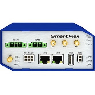 B+B SmartWorx SmartFlex SR305 Wi-Fi 4 IEEE 802.11a/b/g/n Cellular Modem/Wireless Router