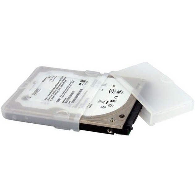StarTech.com Case for Hard Drive - Clear - 1