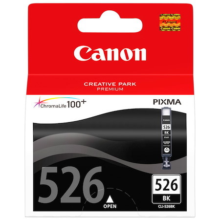 Canon CLI526BK Original Inkjet Ink Cartridge - Black - 1 / Pack