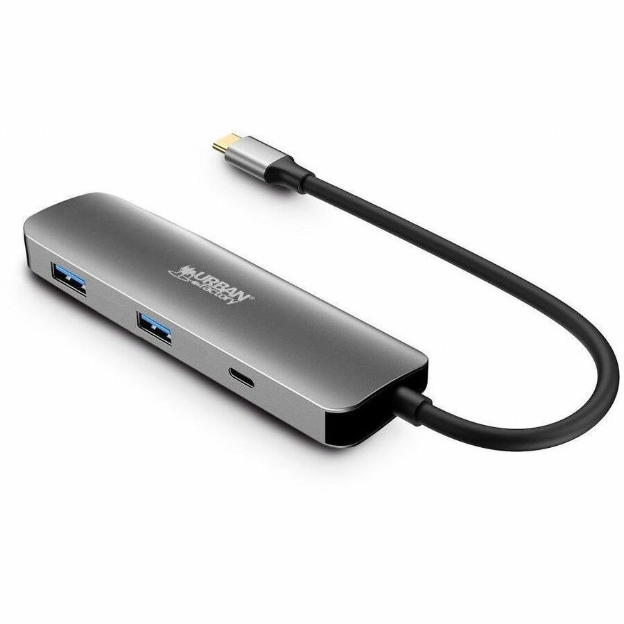 Urban Factory HUBEE USB Type C Docking Station for Notebook/Desktop PC - Space Gray