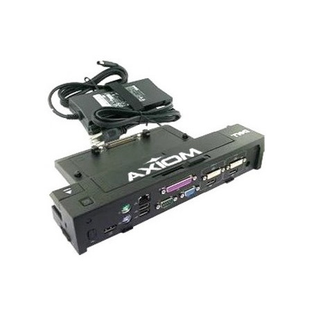 Axiom E-Port Plus Replicator USB 3.0 w/130-Watt Power Adapter Cord for Dell