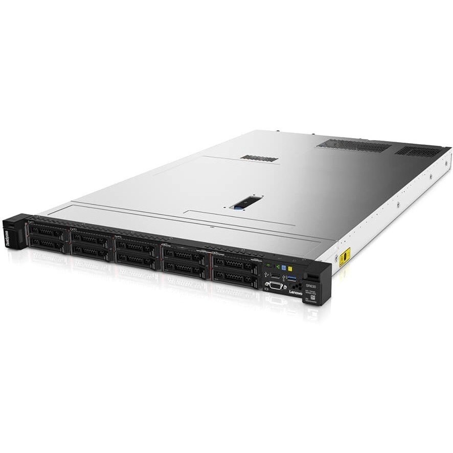 Lenovo ThinkSystem SR630 V3 7D73A06BEA 1U Rack Server - 1 x Intel Xeon Gold 6526Y 2.80 GHz - 32 GB RAM - 12Gb/s SAS, Serial ATA/600 Controller