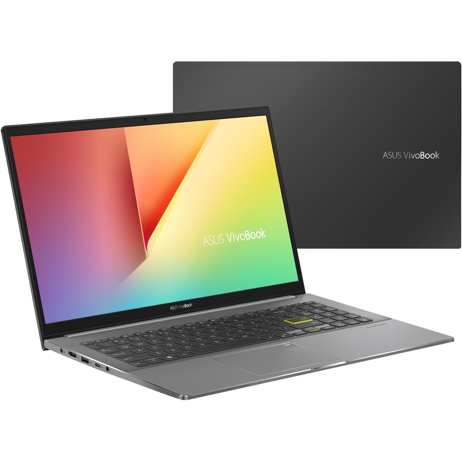 Asus VivoBook S15 S533 S533EA-DH51 15.6" Notebook - Full HD - Intel Core i5 11th Gen i5-1135G7 - 8 GB - 512 GB SSD - Indie Black, Gray