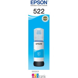 Epson T522 - EcoTank - Cyan Ink Bottle