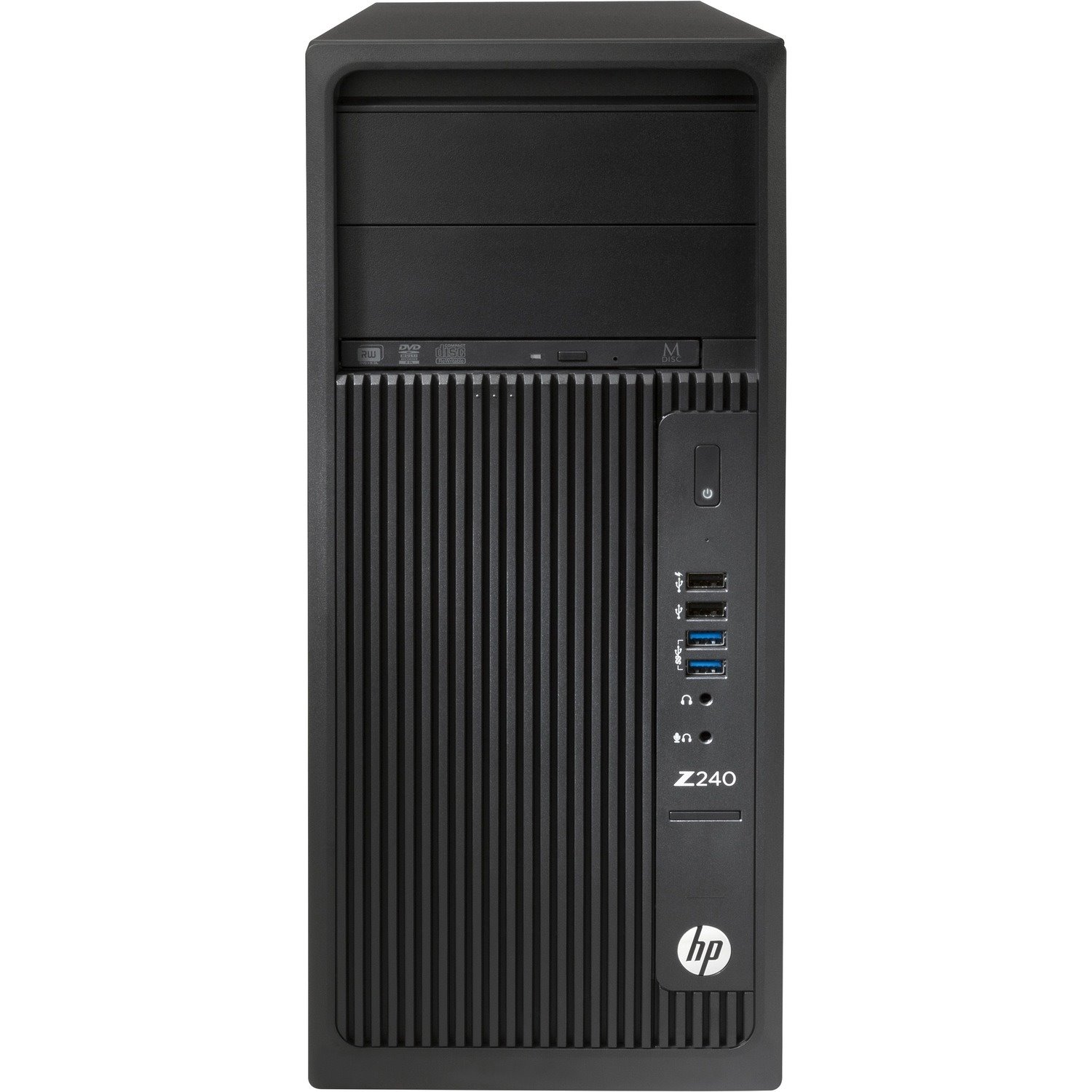 HP Z240 Workstation - 1 x Intel Xeon E3-1245 v5 - 16 GB - 256 GB SSD - Tower - Black