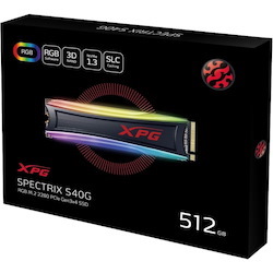 XPG SPECTRIX S40G AS40G-512GT-C 512 GB Solid State Drive - M.2 2280 Internal - PCI Express NVMe (PCI Express NVMe 3.0 x4)