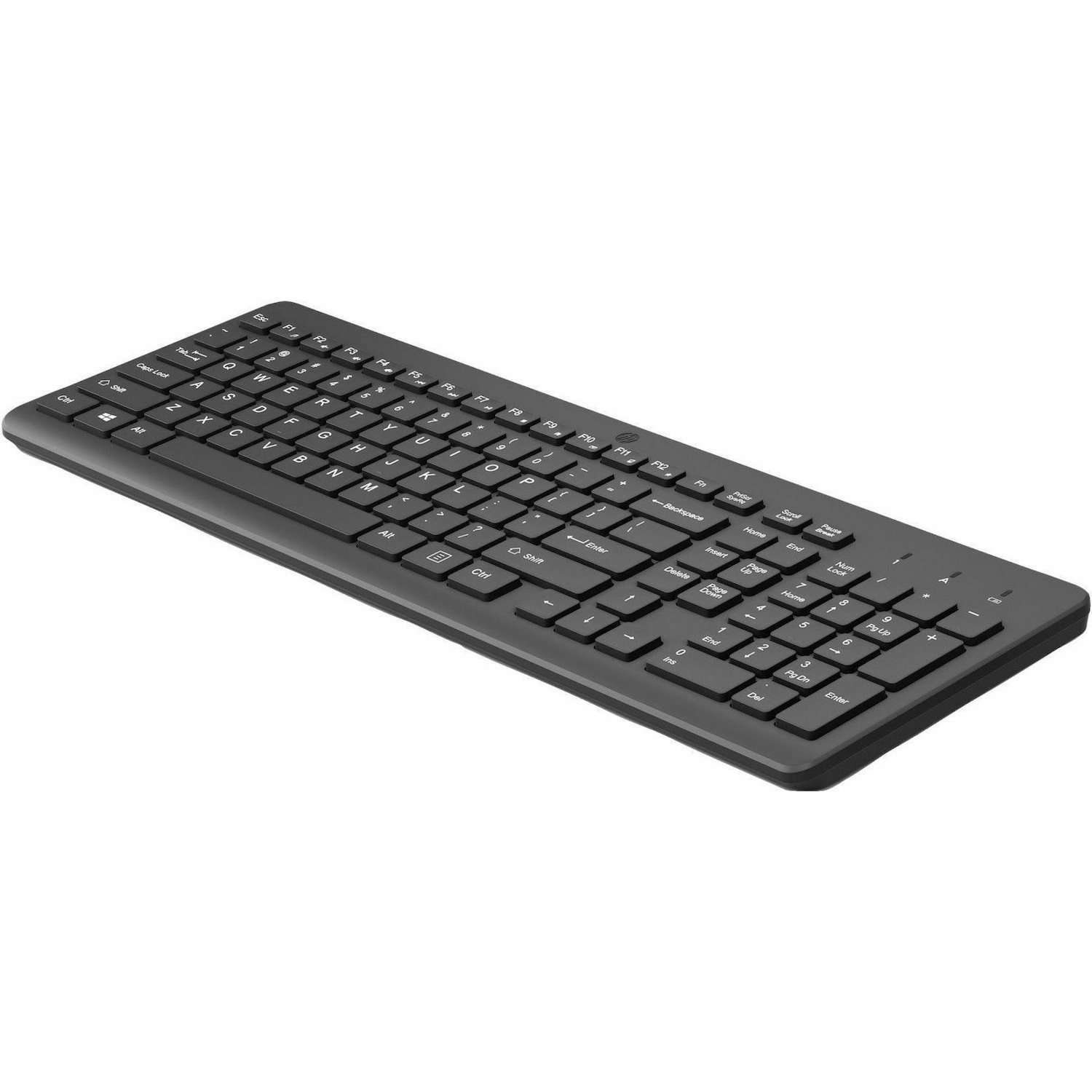 HP 225 Keyboard - Wireless Connectivity - English (UK) - Black