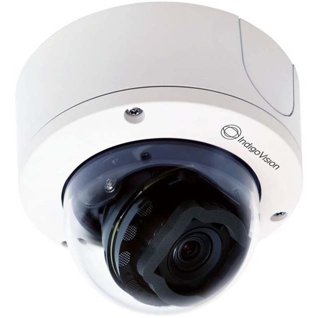 IndigoVision BX-5MP-DO-S-IR 5 Megapixel Network Camera - Colour - Dome