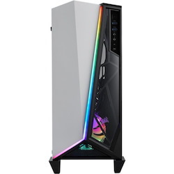 Corsair Carbide Gaming Computer Case - Mini ITX, Micro ATX, ATX Motherboard Supported - Midi Tower - Steel, Tempered Glass - White