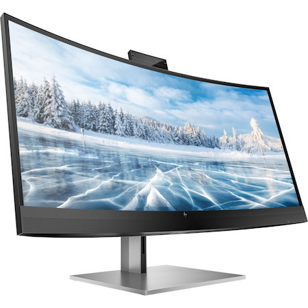 HP Z34c G3 34" Class Webcam WQHD Curved Screen LCD Monitor - 21:9 - Black/Silver