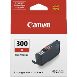 Canon LUCIA PRO PFI-300 Original Inkjet Ink Cartridge - Red Pack