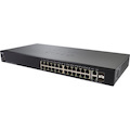 Cisco 250 SG250-26 26 Ports Manageable Ethernet Switch - Gigabit Ethernet - 10/100/1000Base-TX, 1000Base-X