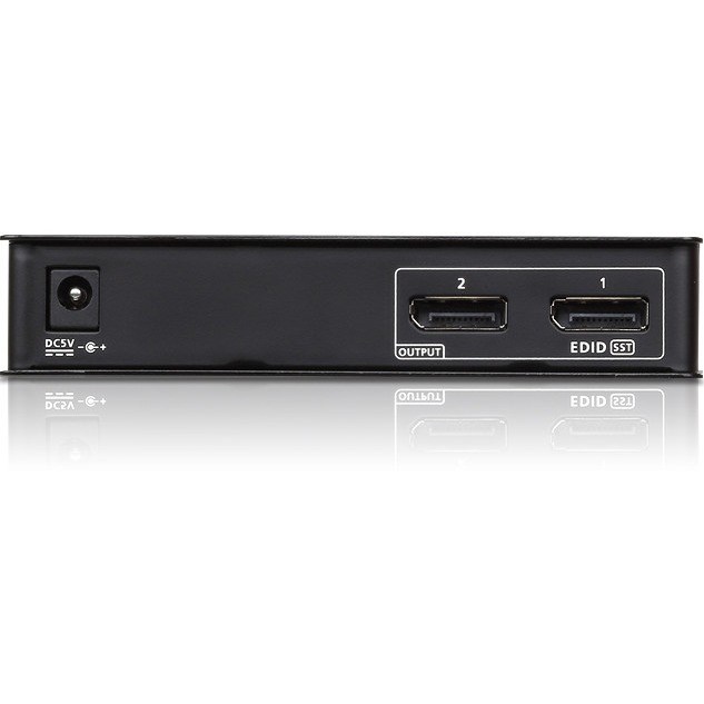 ATEN 2-Port 4K DisplayPort Splitter-TAA Compliant