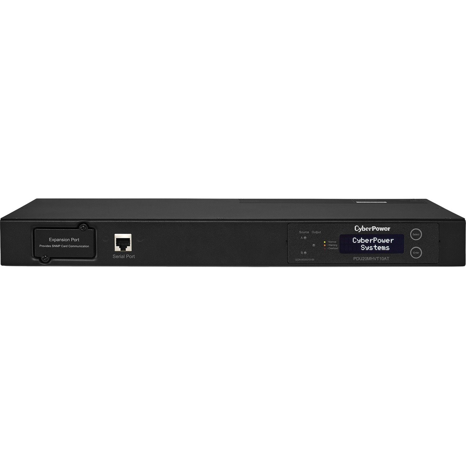 CyberPower PDU20MHVT10AT 200 - 240 VAC 20A Metered ATS PDU