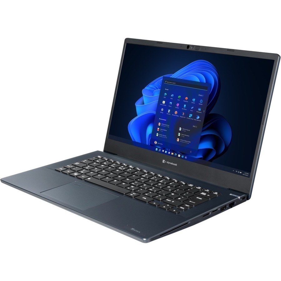 Dynabook Tecra A40-K A40-K1431 14" Notebook - Full HD - 1920 x 1080 - Intel Core i5 12th Gen i5-1240P - 8 GB Total RAM - 256 GB SSD - Dark Blue