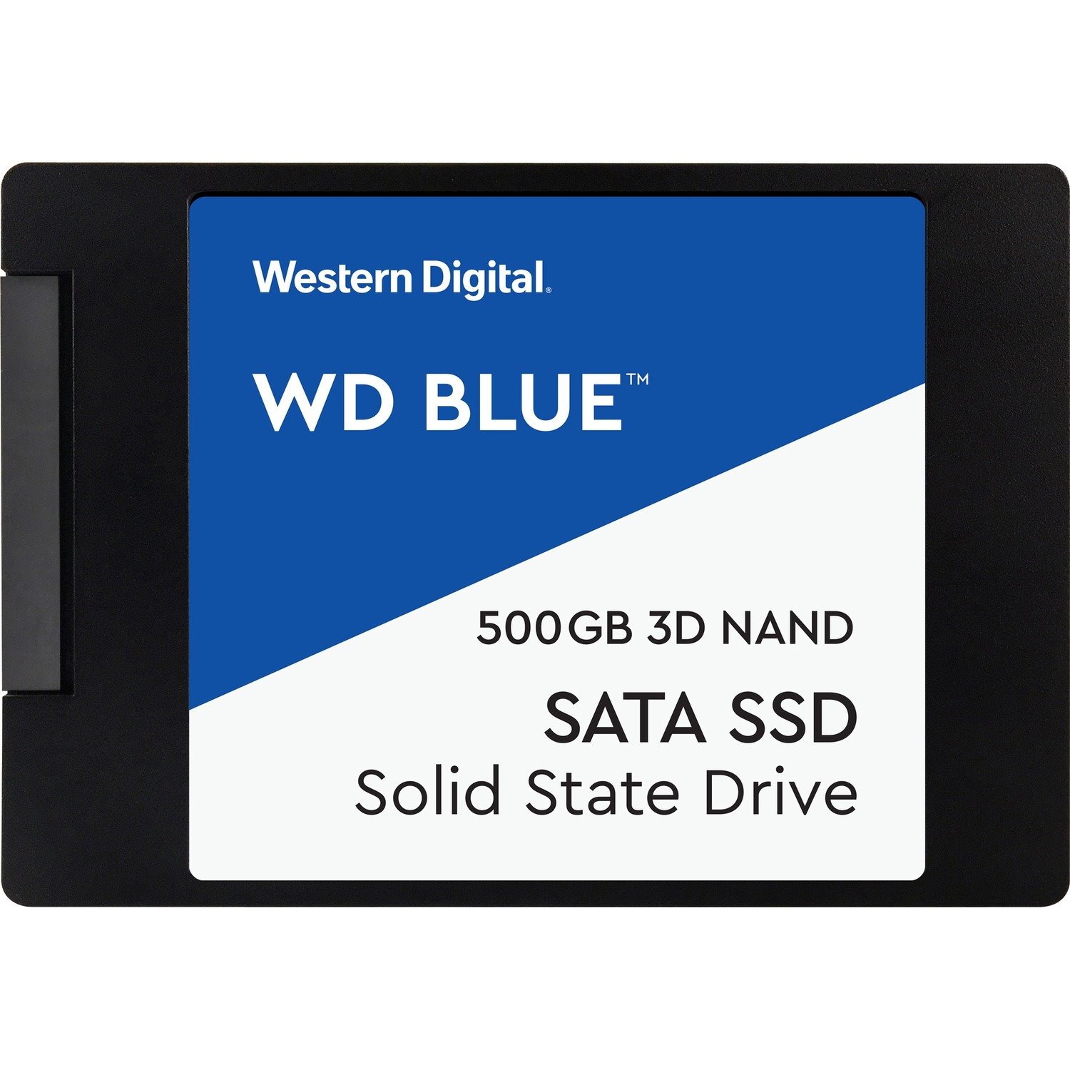 WD Blue 3D NAND 500GB PC SSD - SATA III 6 Gb/s 2.5"/7mm Solid State Drive
