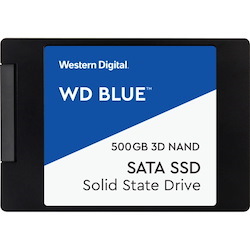 WD Blue 3D NAND 500GB PC SSD - SATA III 6 Gb/s 2.5"/7mm Solid State Drive