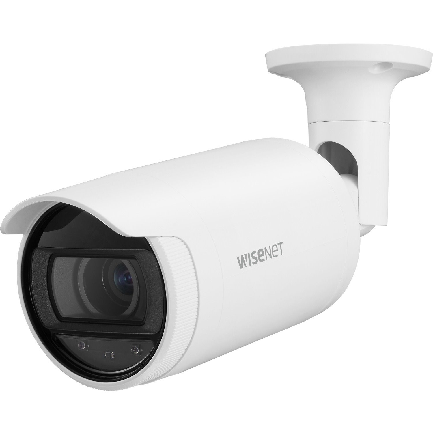 Wisenet ANO-L7082R 4 Megapixel Network Camera - Color - Bullet - White