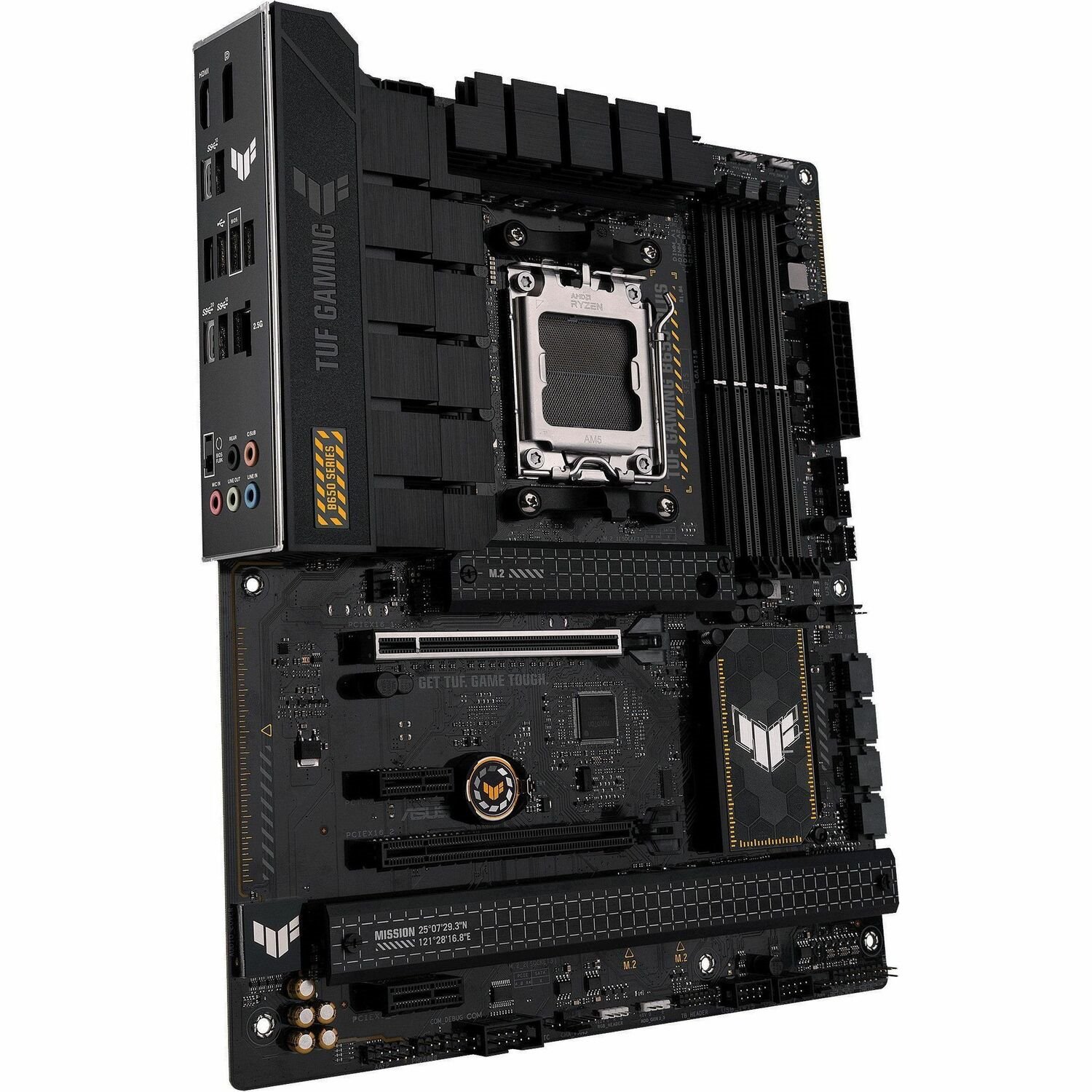 TUF B650-PLUS Gaming Desktop Motherboard - AMD B650 Chipset - Socket AM5 - ATX