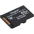 Kingston Industrial 64 GB Class 10/UHS-I (U3) V30 microSDXC
