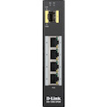 D-Link DIS-100G DIS-100G-5PSW 4 Ports Ethernet Switch - Gigabit Ethernet - 1000Base-X, 100/1000Base-T