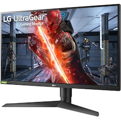 LG UltraGear 27GN75B-B 27" Class Full HD Gaming LCD Monitor - 16:9 - Black, Red