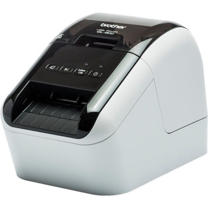 Brother QL-800 Desktop Direct Thermal Printer - Monochrome - Label Print - USB