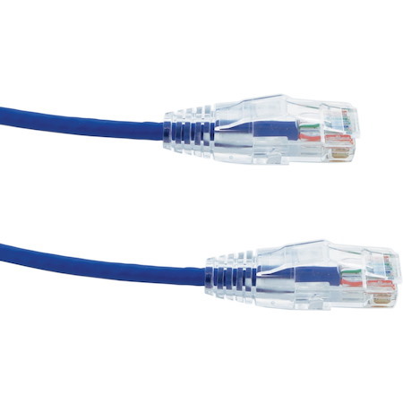 Axiom 25FT CAT6 BENDnFLEX Ultra-Thin Snagless Patch Cable 550mhz (Blue)