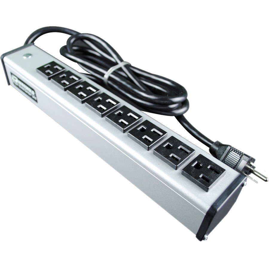 Wiremold Plug-In Outlet Center 8-Outlet Power Strip