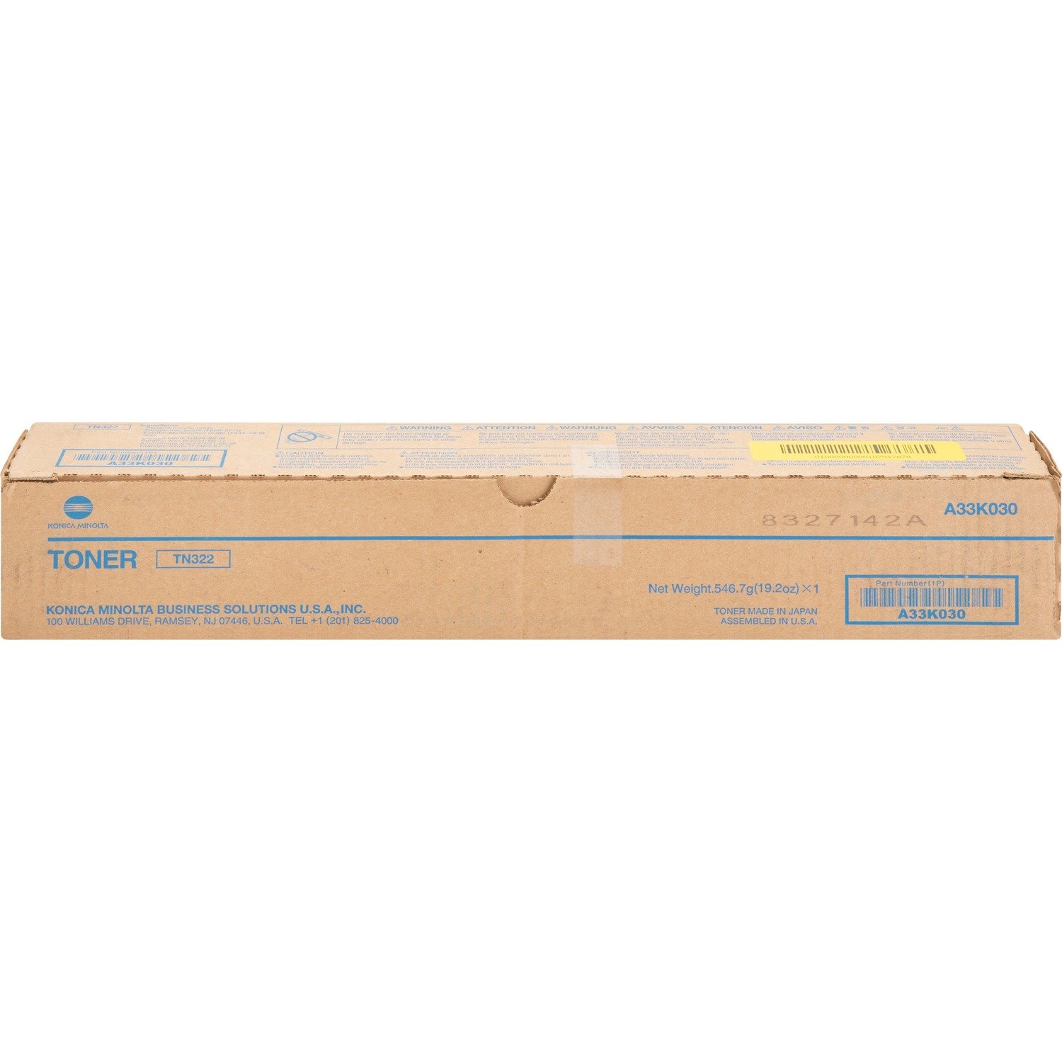 Konica Minolta Original Standard Yield Laser Toner Cartridge - Black - 1 Each