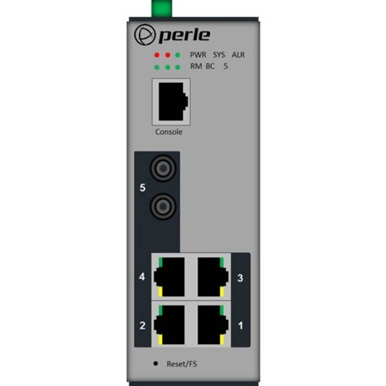 Perle IDS-305F-TSD40-XT - Industrial Managed Ethernet Switch