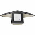 Poly Trio C60 IP Conference Station - Corded/Cordless - Wi-Fi, Bluetooth - Tabletop - Black - TAA Compliant