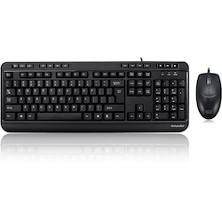 Adesso Antimicrobial Multimedia Desktop Keyboard and Mouse