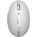 HP Spectre 700 Mouse - Bluetooth/Radio Frequency - USB - Laser - 5 Button(s) - Turbo Silver