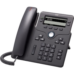 Cisco 6851 IP Phone - Corded - Corded - Charcoal