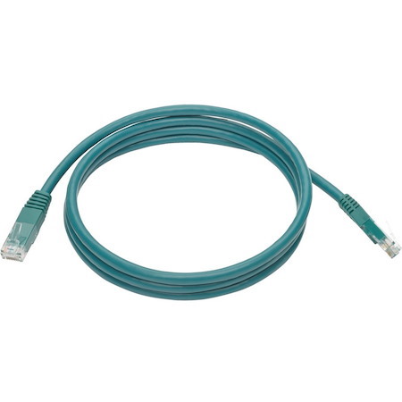 Eaton Tripp Lite Series Cat6 Gigabit Molded (UTP) Ethernet Cable (RJ45 M/M), PoE, Green, 5 ft. (1.52 m)