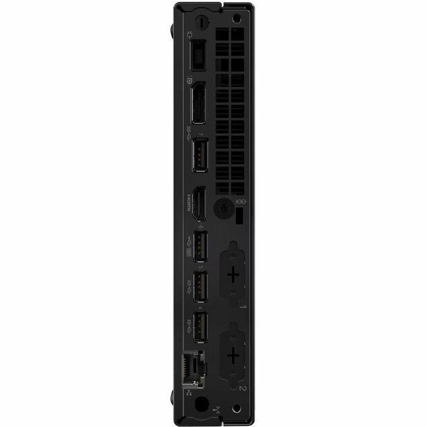 Lenovo ThinkCentre M70q Gen 5 12TD001KUS Desktop Computer - Intel Core i7 14th Gen i7-14700T - vPro Technology - 16 GB - 512 GB SSD - Tiny - Black