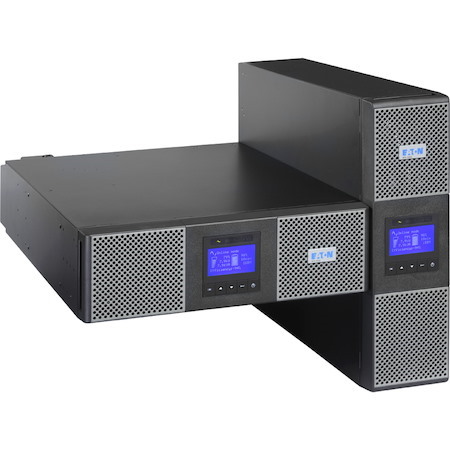 Eaton 9PX 11kVA 10kW 208V Online Double-Conversion UPS - Hardwired Input / Output, Cybersecure Network Card, Extended Run, 6U Rack/Tower - Battery Backup