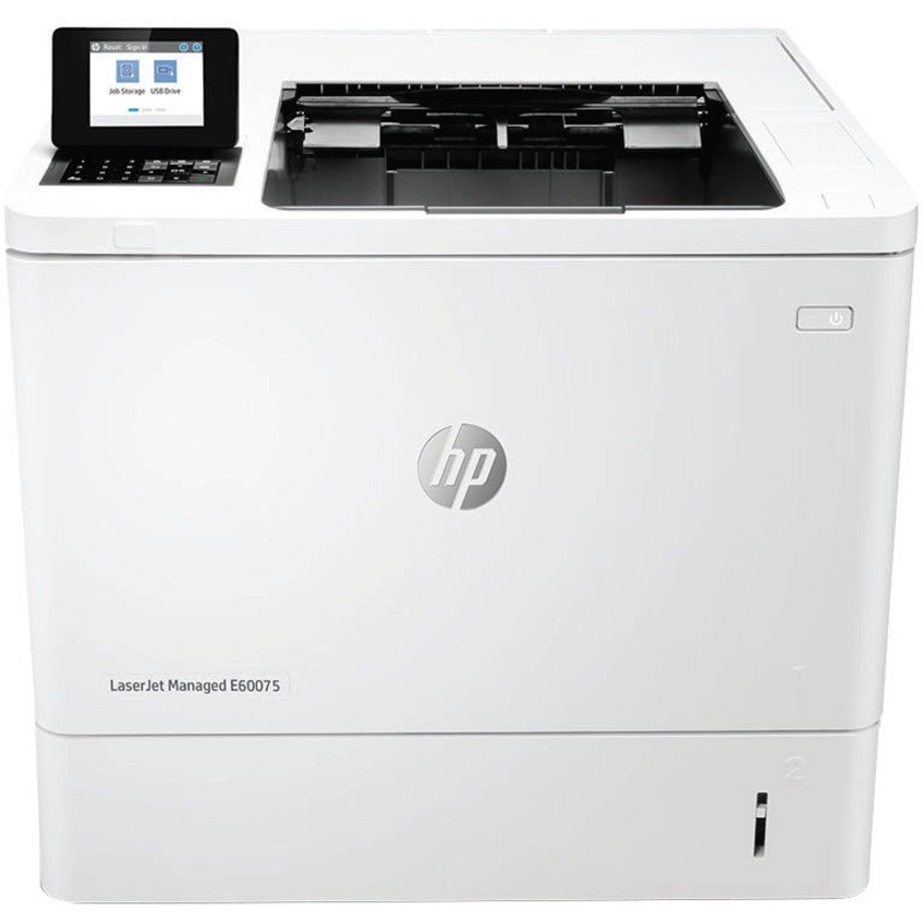 HP LaserJet Managed E60075 E60075dn Desktop Laser Printer - Monochrome