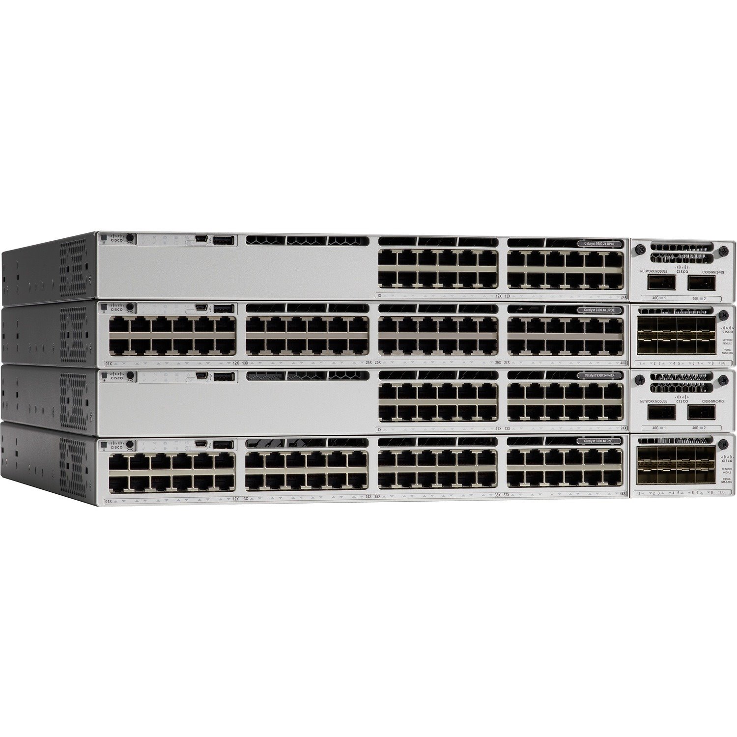 Cisco Catalyst 9300 C9300-48UXM-E 48 Ports Manageable Ethernet Switch - Gigabit Ethernet - 10/100/1000Base-T