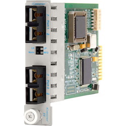 iConverter 100Mbps Ethernet Fiber to Fiber Media Converter SC Multimode 5km to Single-Mode 30km Module