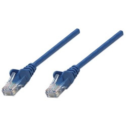 Network Patch Cable, Cat6, 1.5m, Blue, CCA, U/UTP, PVC, RJ45, Gold Plated Contacts, Snagless, Booted, Lifetime Warranty, Polybag