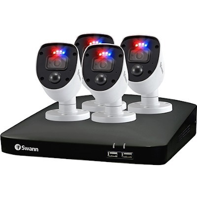 Swann Enforcer 4 SWDVK-446804SL 4 Channel Night Vision Wired Video Surveillance System 1 TB HDD
