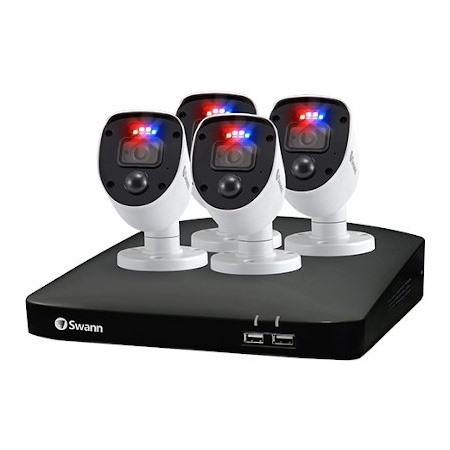 Swann Enforcer 4 Camera 4 Channel 1080p Full HD DVR Security System - 1 TB HDD