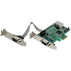 StarTech.com Serial Adapter - Dual-profile Plug-in Card - 1 Pack