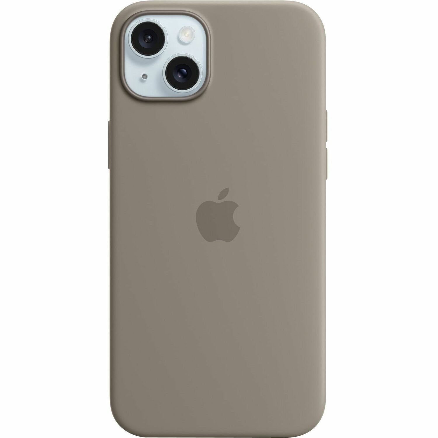 Apple iPhone 15 Plus Silicone Case with MagSafe - Clay