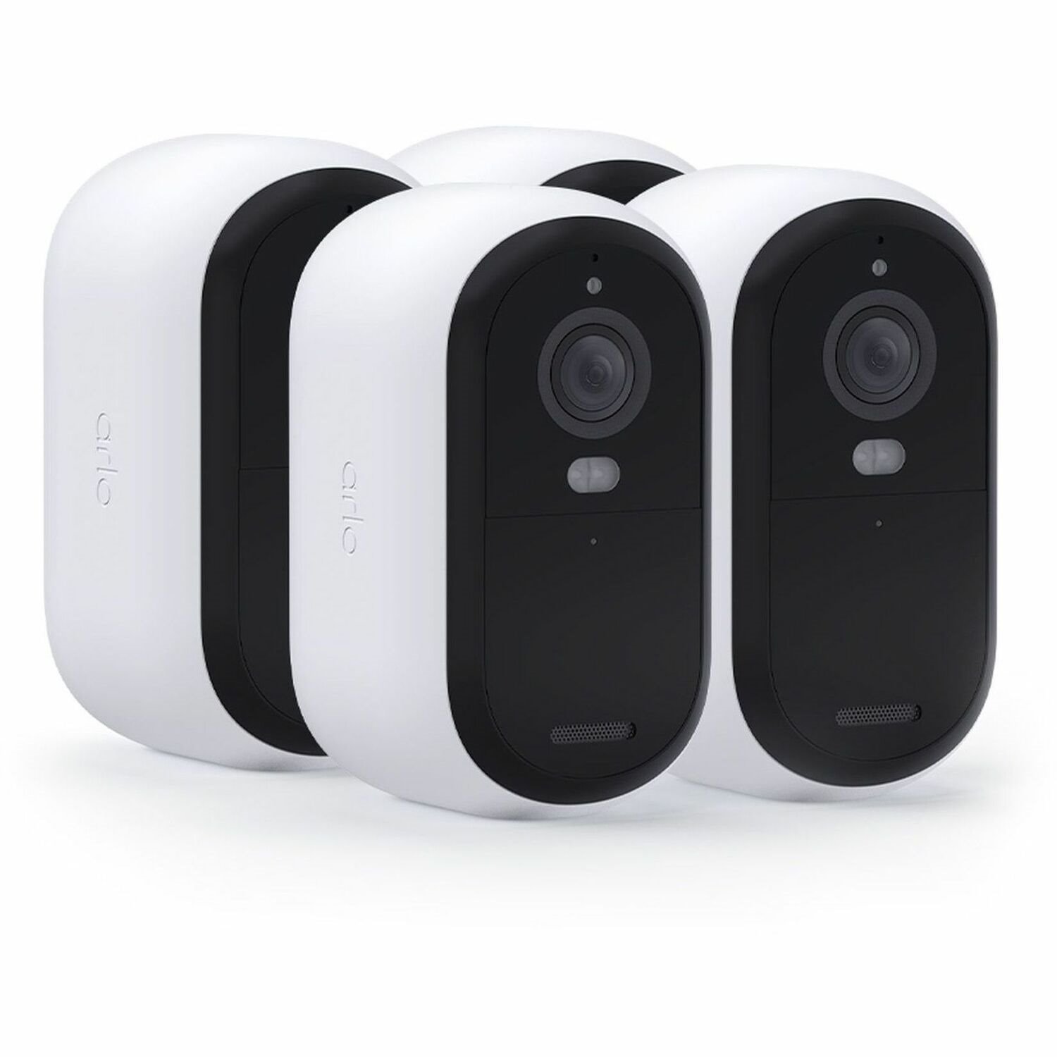 Arlo Essential VMC3450 4 Megapixel Outdoor 2K Network Camera - Colour - 4 Pack - White