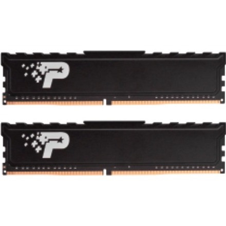 Patriot Memory Signature Premium DDR4 32GB (2x16GB) 2666MHz (PC4-21300) UDIMM kit W/Heatshield